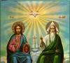 На какой иконе изображено сразу два христа Святая Блаженная Матрона Московская